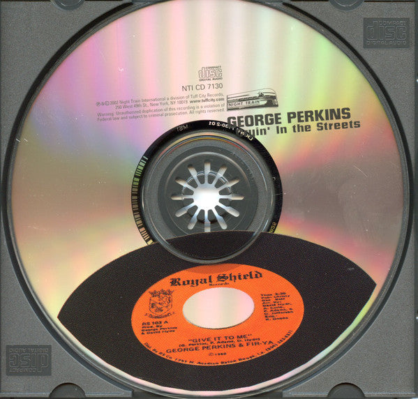 George Perkins : Cryin' In The Streets (CD, Comp)