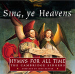 the album cover for JOHN RUTTER - Sing Ye Heavens Hymns for All