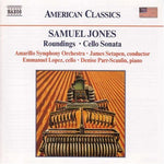 the album cover for James Setapen - Roundings: Symphonic Suite / Cello Sonata