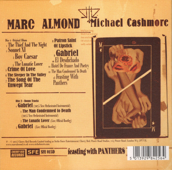 Marc Almond, Michael Cashmore : Feasting With Panthers (CD, Album, RE + CD)