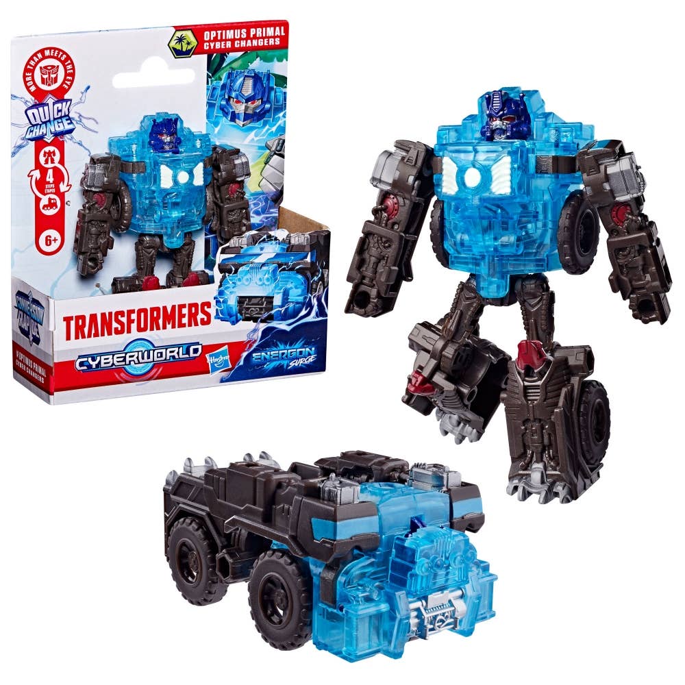Transformers Cyberworld Cyber Changers Optimus Primal