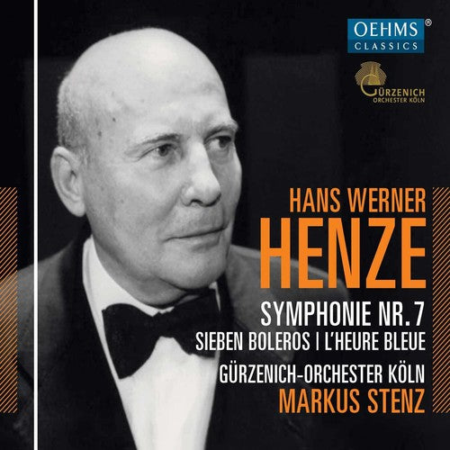 the album cover for H Henze / Guerzenich Orchestra Of Cologne - Hans Werner Henze: Symphony No. 7