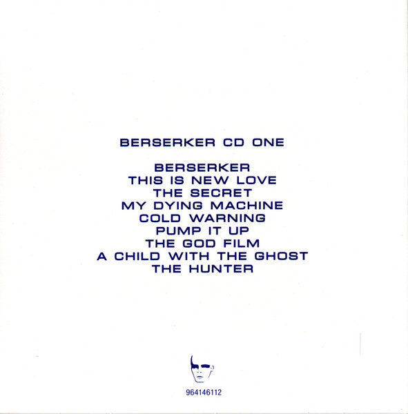 Gary Numan : Berserker (CD, Album, RE, RM + CD, Comp, RM + 2xCD, Album, RE)