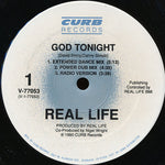Real Life : God Tonight (12", Single)