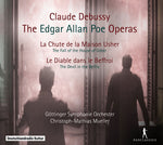 the album cover for Debussy / Lin Lin Fan / Hartinger / Dazeley - Edgar Allen Poe Operas