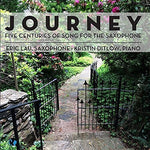 the album cover for Laitman / Scarlatti / Vivaldi - Journey: Five Centuries Of Song For The Saxophone