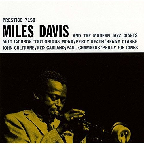 the album cover for Miles Davis - & The Modern Jazz Giants