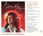 Brian May : Too Much Love Will Kill You (CD, Maxi, Promo)