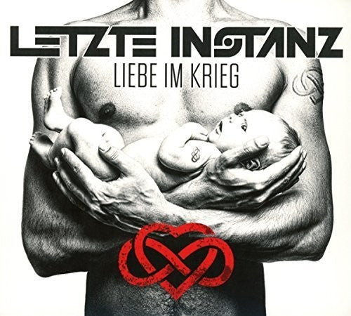 the album cover for Letzte Instanz - Liebe Im Krieg