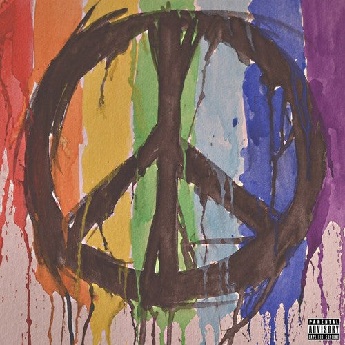 the album cover for Tyler Skyy - Rainy Days + Peace Signs