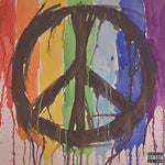 the album cover for Tyler Skyy - Rainy Days + Peace Signs