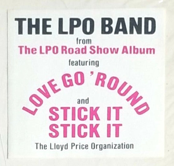 The LPO Band : Stick It Stick It(12", Single)
