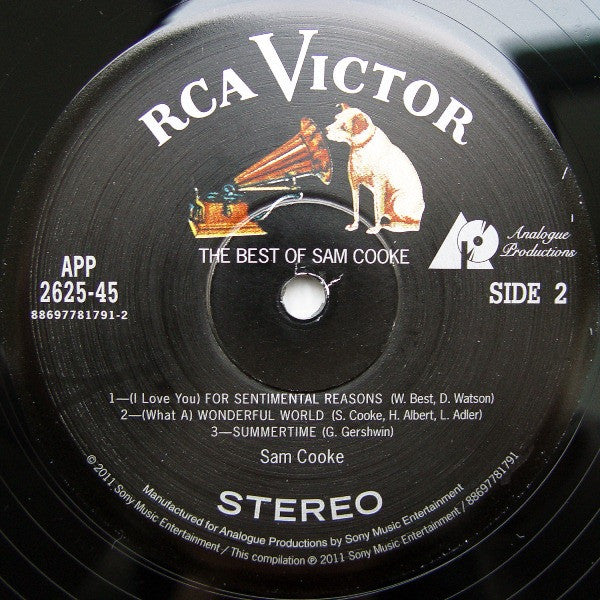 Sam Cooke : The Best Of Sam Cooke (2x12", Comp, RE, 180)