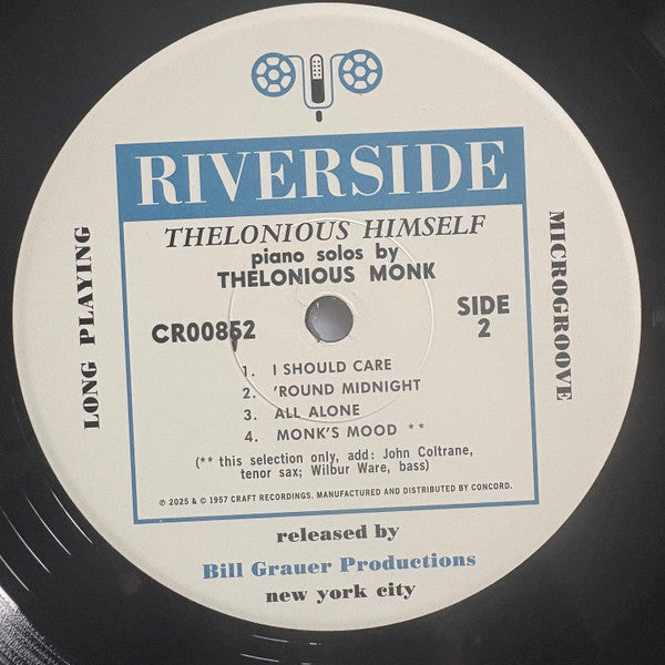 Thelonious Monk : Thelonious Himself (LP, Album, Mono, RE, 180)
