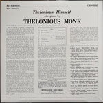 Thelonious Monk : Thelonious Himself (LP, Album, Mono, RE, 180)