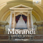 the album cover for Marco Ruggeri - Morandi: Organ Music