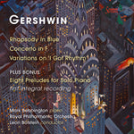 the album cover for Gershwin / Bebbington / Royal Philharmonic - Gershwin: Rhapsody in Blue - Concerto in F