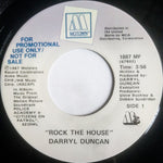 Darryl Duncan : Rock The House (7", Promo)
