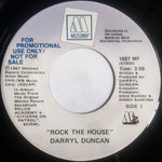 Darryl Duncan : Rock The House (7", Promo)