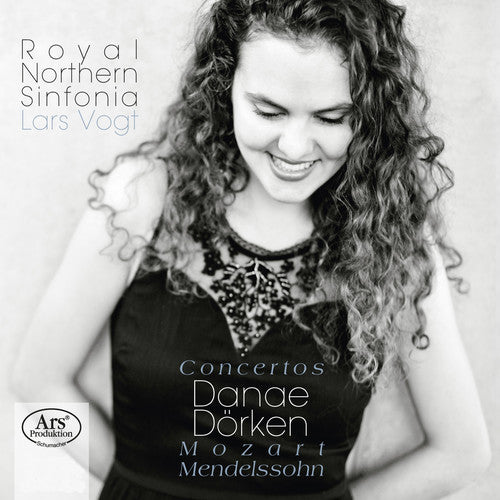 the album cover for Danae Dörken - Mozart & Mendelssohn: Concertos