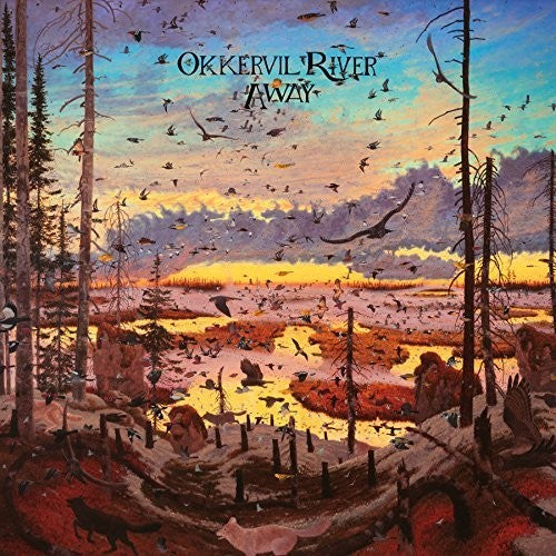 the album cover for Okkervil River - Away