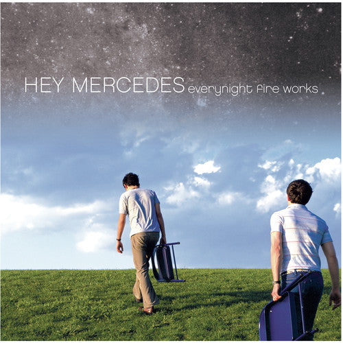 the album cover for Hey Mercedes - Everynight Fire Works