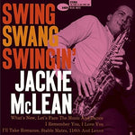 the album cover for Jackie Mclean - Swing Swang Swingin