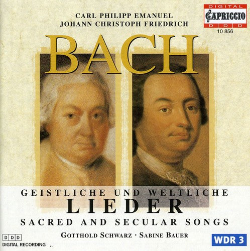 the album cover for Gotthold Schwarz - Sacred & Secular Songs
