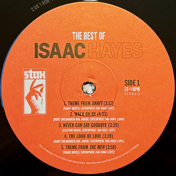 Isaac Hayes : The Best Of Isaac Hayes (LP, Comp)
