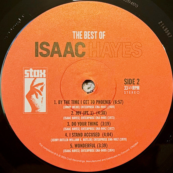 Isaac Hayes : The Best Of Isaac Hayes (LP, Comp)