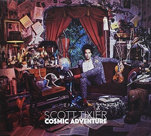 the album cover for Scott Tixier - Cosmic Adventure