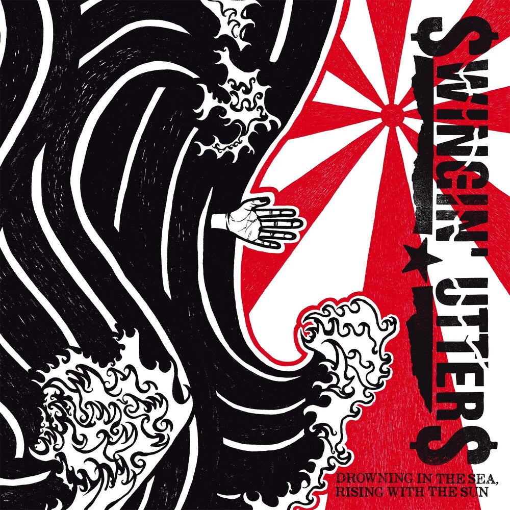 the album cover for Swingin Utters - Drowning In the Sea, Rising with the Sun