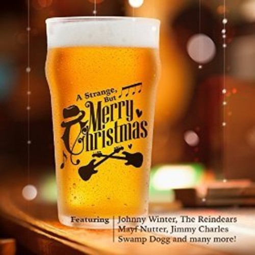 the album cover for Strange But Merry Christmas / Var Mod - A Strange, But Merry Christmas