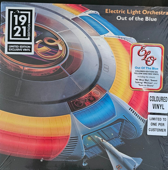 Electric Light Orchestra : Out Of The Blue (2xLP, Album, Ltd, RE, Yel)