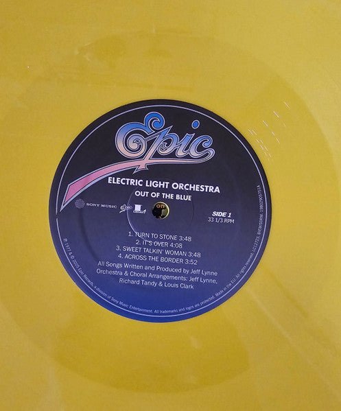 Electric Light Orchestra : Out Of The Blue (2xLP, Album, Ltd, RE, Yel)