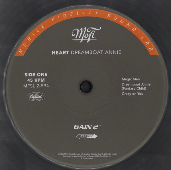 Heart : Dreamboat Annie (2x12", Album, Num, RE, RM, S/Edition, 180)