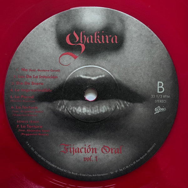 Shakira : Fijación Oral Vol. 1 (LP, Album, Ltd, RE, S/Edition, 20t)