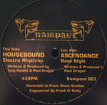 Ascendance / Housebound : Rave Style / Electro Rhythms (12")