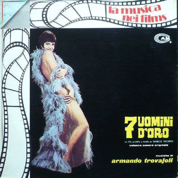 Armando Trovajoli* : 7 Uomini D'Oro (LP, Album, RE)