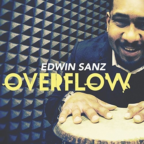 the album cover for Edwin Sanz - Overflow
