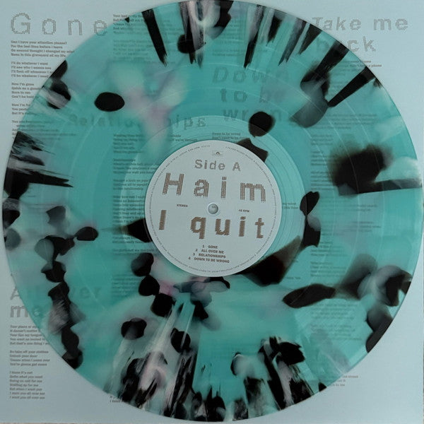 Haim (2) : I Quit (2xLP, Album, Ltd, Num, Gre)