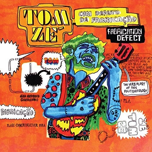 the album cover for Tom Ze - Fabrication Defect