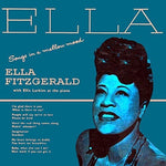 the album cover for Ella Fitzgerald - Songs In A Mellow Mood
