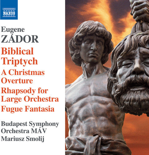 the album cover for Zador / Smolij / Budapest Symphony Orchestra Mav - Eugene Zador: Biblical Triptych