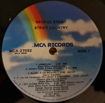 George Strait : Strait Country (LP, Album, RE, Glo)