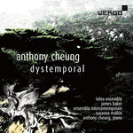 the album cover for Cheung / Talea Ensembl - Cheung: Dystemporal