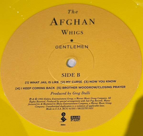 The Afghan Whigs : Gentlemen (LP, Album, RE, Can)