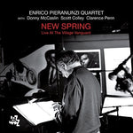 the album cover for Enrico Pieranunzi - New Spring - Live At The Village Vanguard