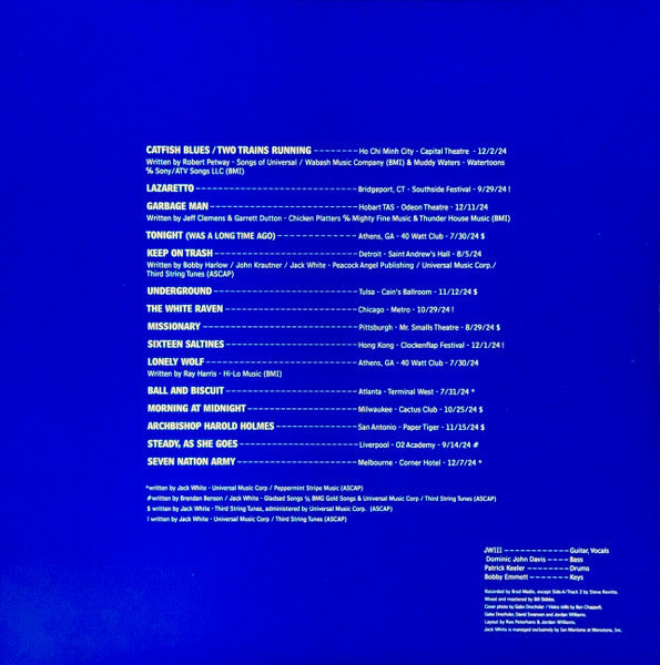 Jack White (2) : Break It All Down!!! (LP + LP, Blu + LP, Whi + Comp, Ltd)