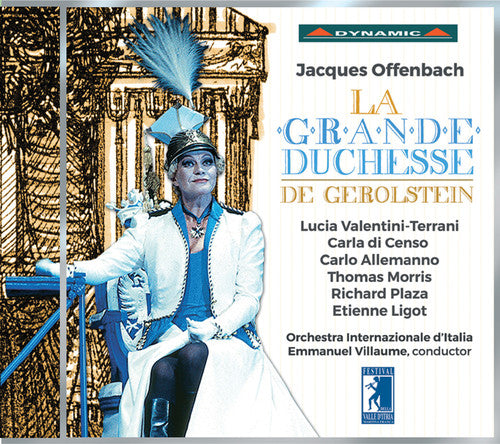 the album cover for Offenbach / Lucie Valentini Terrani - Offenbach: La Grande-Duchesse de Gerolstein